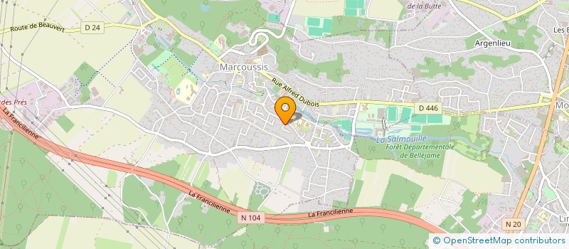 localisation de l'entreprise DYPERI  MARCOUSSIS