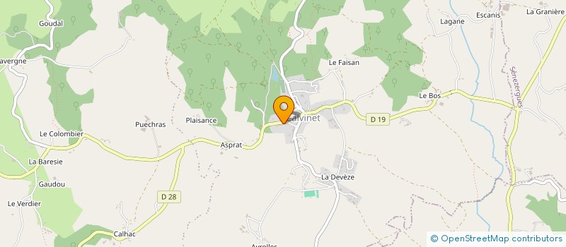 localisation de l'entreprise DYPHAEL à PUYCAPEL