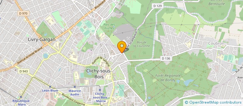 localisation de l'entreprise DYPTIK à CLICHY-SOUS-BOIS