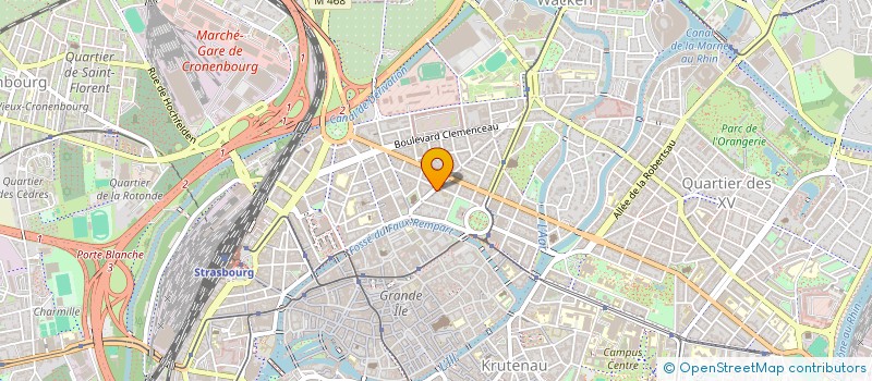 localisation de l'entreprise DYRAME  STRASBOURG