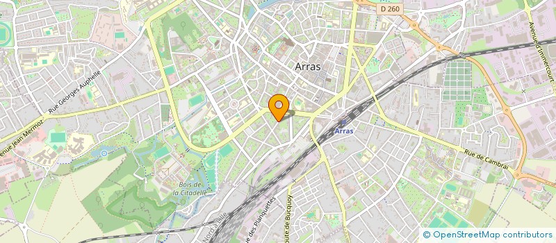 localisation de l'entreprise DYRECTED STUDIO à ARRAS