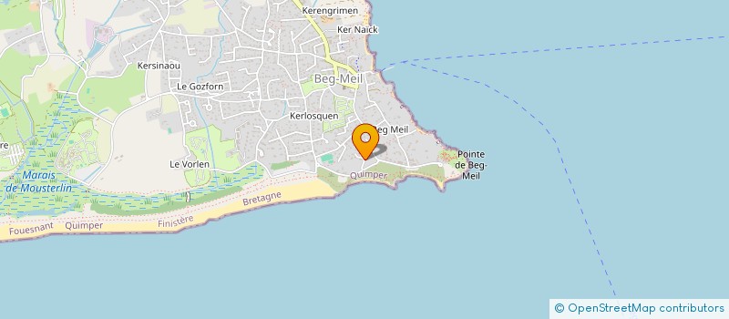 localisation de l'entreprise DYROFIT  FOUESNANT