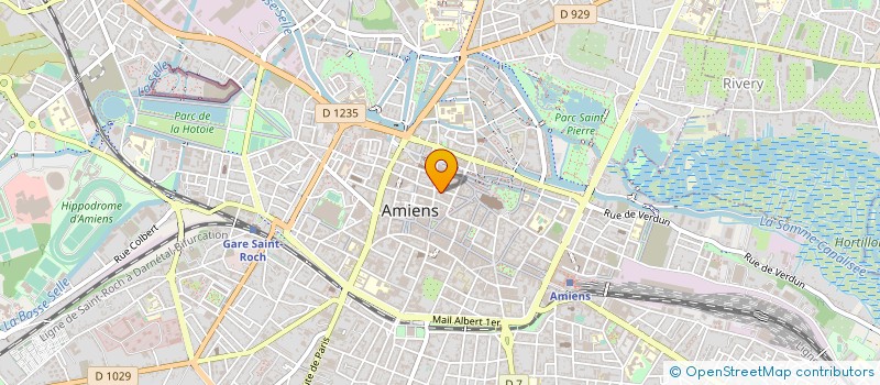 localisation de l'entreprise DYS COMMEDIA  AMIENS