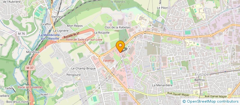 localisation de l'entreprise DYS CONSULTING  SAINT-CYR-SUR-LOIRE