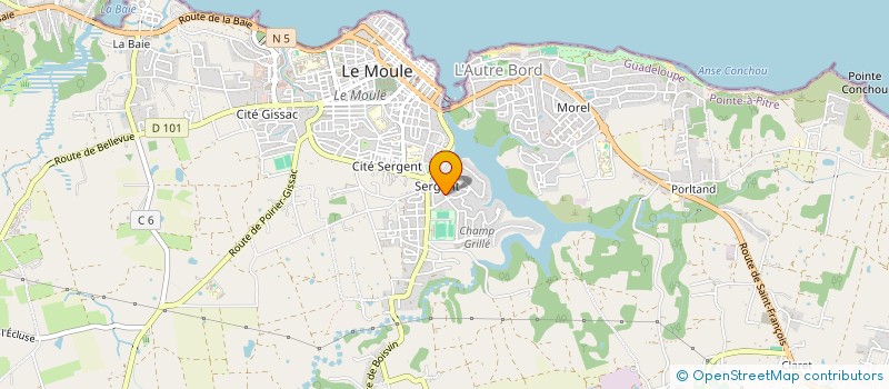 localisation de l'entreprise DYS DE COEUR à LE MOULE