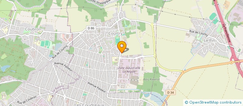 localisation de l'entreprise DYS FANTASTIQUE à COURTRY