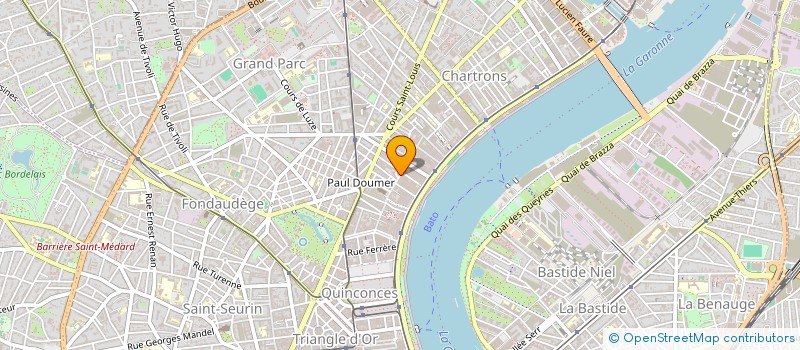 localisation de l'entreprise DYS FRANCAIS  BORDEAUX