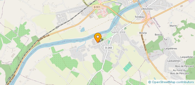 localisation de l'entreprise DYS ' SOLUTION FRANCE 47  SAINT-VITE