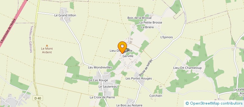 localisation de l'entreprise DYS TALENTS & CIE à GIROLLES