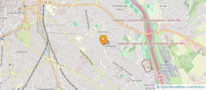 localisation de l'entreprise DYS'TOLOSA à TOULOUSE