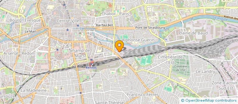 localisation de l'entreprise DYSATIS  RENNES