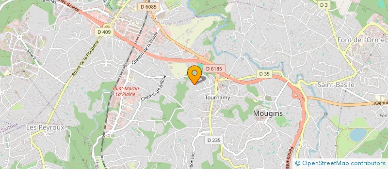 localisation de l'entreprise DYSCANNES à MOUGINS