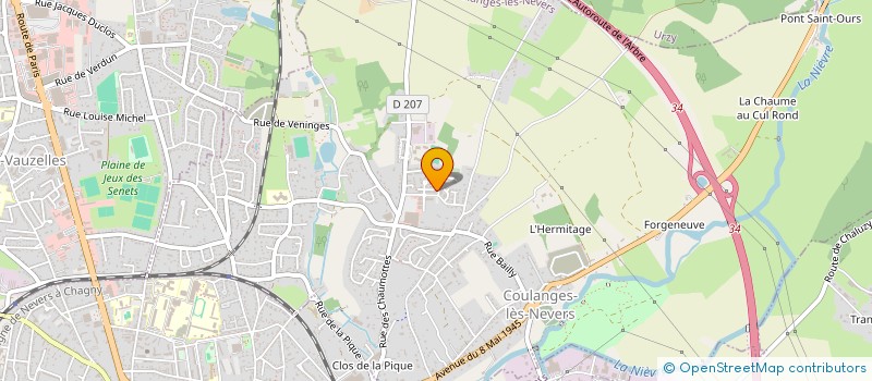 localisation de l'entreprise DYSPRAXIQUE MAIS FANTASTIQUE 58  COULANGES-LES-NEVERS