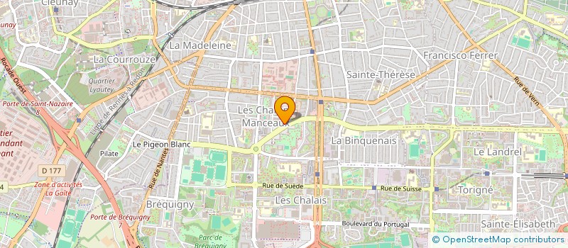 localisation de l'entreprise DYSPRODENT à RENNES