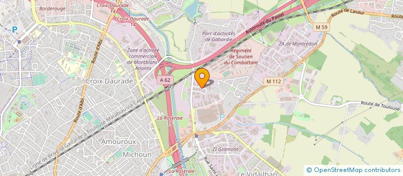 localisation de l'entreprise DYSPROXIUM  TOULOUSE