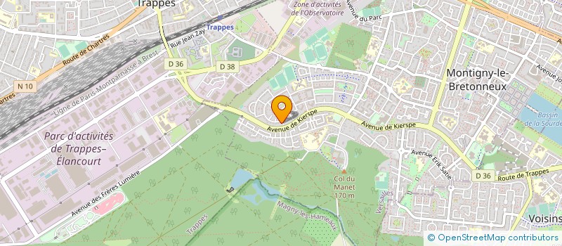 localisation de l'entreprise DYSTOPSY ELEMENTS à MONTIGNY-LE-BRETONNEUX