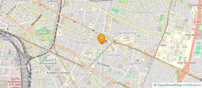 localisation de l'entreprise DYVA EURL à LYON