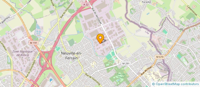 localisation de l'entreprise DYVAN à NEUVILLE-EN-FERRAIN