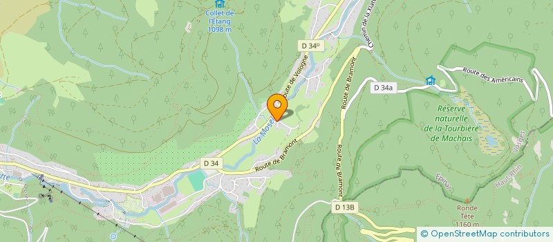 localisation de l'entreprise DYXE  LA BRESSE