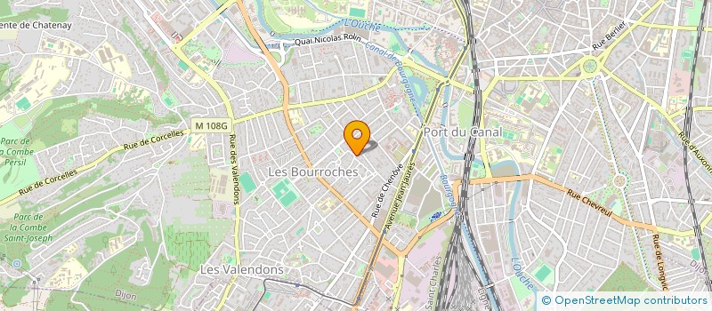 localisation de l'entreprise DZ à DIJON