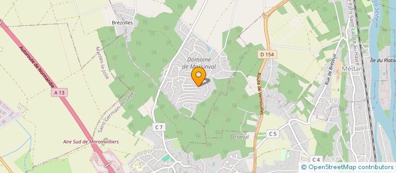 localisation de l'entreprise DZ ARTISANAT à VERNOUILLET
