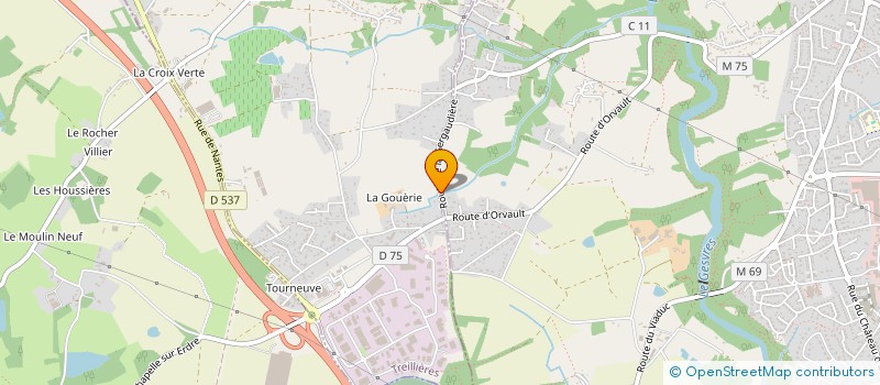 localisation de l'entreprise DZ AVENIR à LA CHAPELLE-SUR-ERDRE