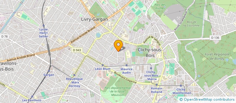 localisation de l'entreprise DZ CASTING INTERNATIONAL à LIVRY-GARGAN