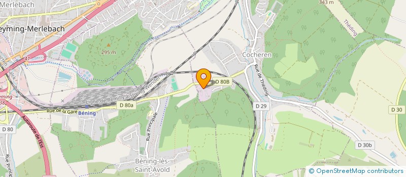 localisation de l'entreprise DZ EXPRESS  COCHEREN