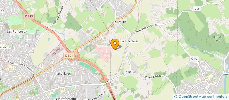 localisation de l'entreprise DZ FINANCES  SARGE-LES-LE-MANS