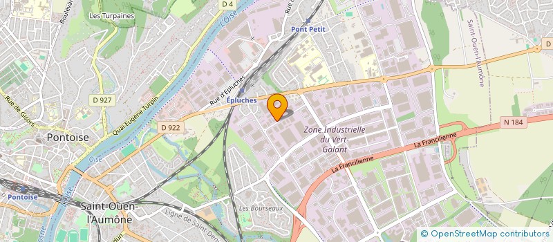 localisation de l'entreprise DZ IMMO  ENNERY