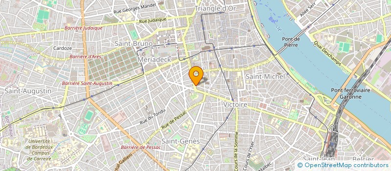 localisation de l'entreprise DZ TRAVAUX à BORDEAUX