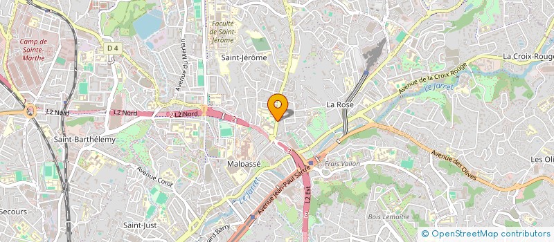 localisation de l'entreprise DZARIG CREATION à MARSEILLE