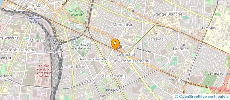 localisation de l'entreprise DZENA à LYON