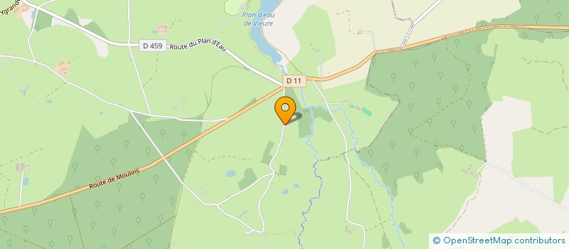 localisation de l'entreprise DZIALOSZYNSKI  VIEURE