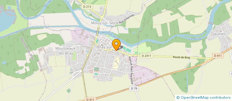 localisation de l'entreprise DZM ELECTRIC  BRAY-SUR-SEINE