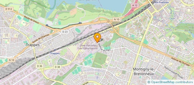 localisation de l'entreprise DZR  MONTIGNY-LE-BRETONNEUX