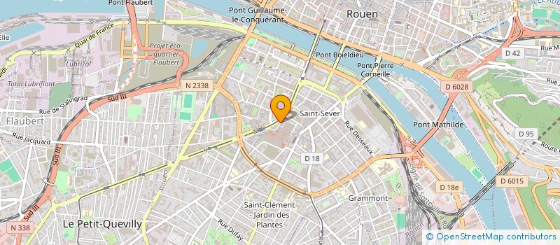 localisation de l'entreprise E 2 A TELECOM à ROUEN