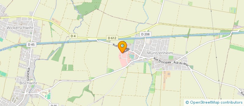 localisation de l'entreprise E 2 D  MUNTZENHEIM