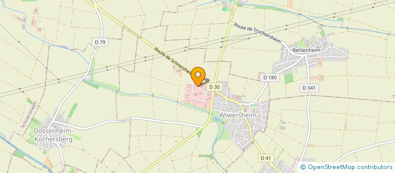 localisation de l'entreprise E.2.I. CONSEIL  WIWERSHEIM