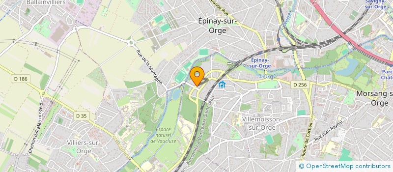 localisation de l'entreprise E.2MA  VILLEMOISSON-SUR-ORGE