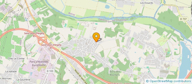 localisation de l'entreprise E-3MA  SAINT-YRIEIX-SUR-CHARENTE