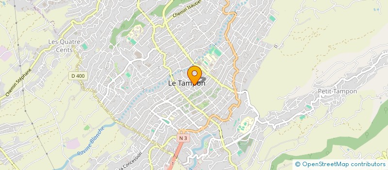 localisation de l'entreprise E 3P à LE TAMPON