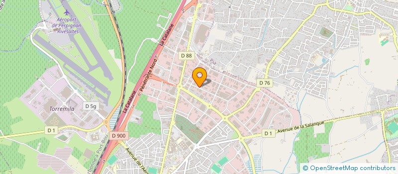 localisation de l'entreprise E 66 à PERPIGNAN