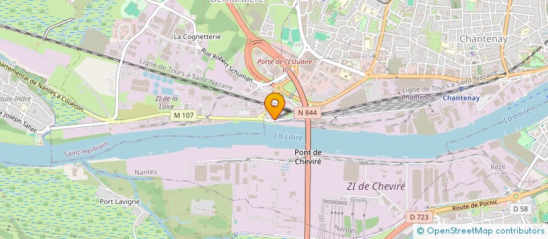 localisation de l'entreprise E.A. à SAVIGNY-LEVESCAULT