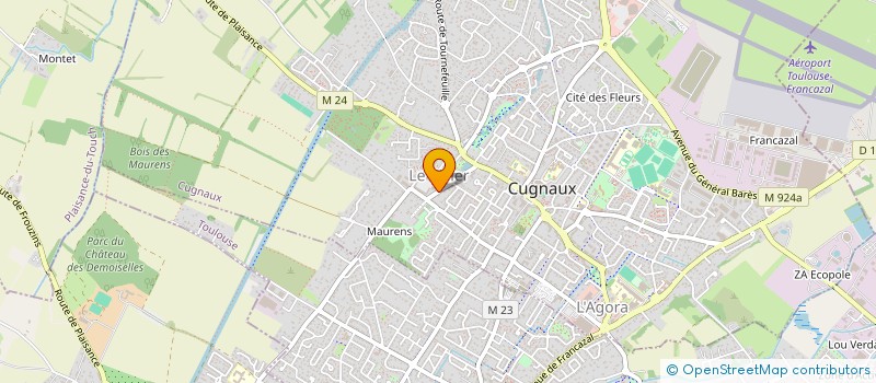 localisation de l'entreprise E-A-B  BORDEAUX