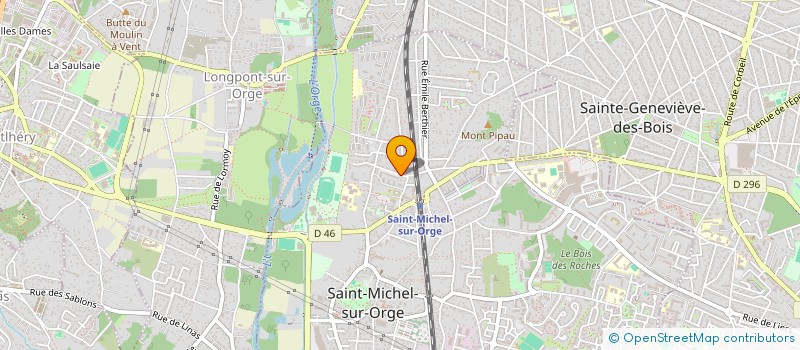 localisation de l'entreprise E.A BATIMENT à SAINT-MICHEL-SUR-ORGE