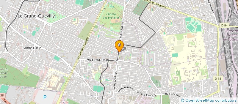 localisation de l'entreprise E.A.C.O  SAINT-ETIENNE-DU-ROUVRAY