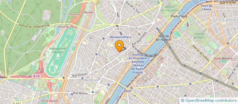 localisation de l'entreprise E.A CONCEPTS  PARIS