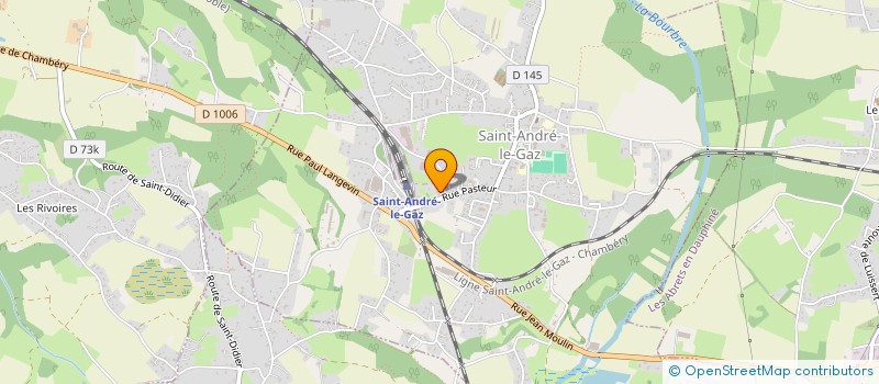 localisation de l'entreprise E&A CONSTRUCTION  SAINT-ANDRE-LE-GAZ