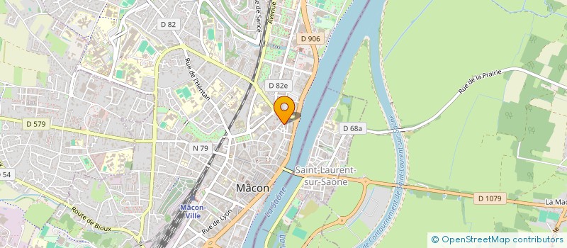 localisation de l'entreprise E A D à MACON